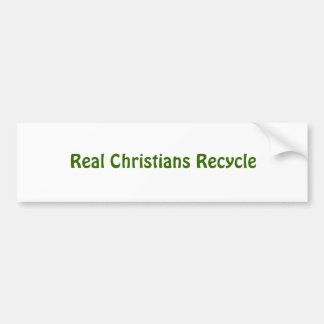 Adesivo Para Carro Reciclar real dos cristãos