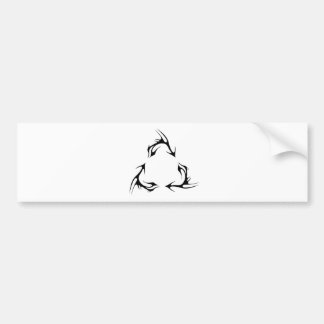 Adesivo Para Carro Reciclar tribal