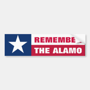 Adesivo Para Carro Recorde o Alamo