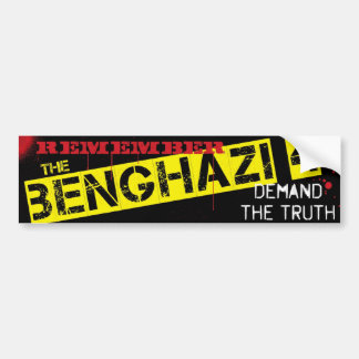Adesivo Para Carro Recorde o Benghazi 4