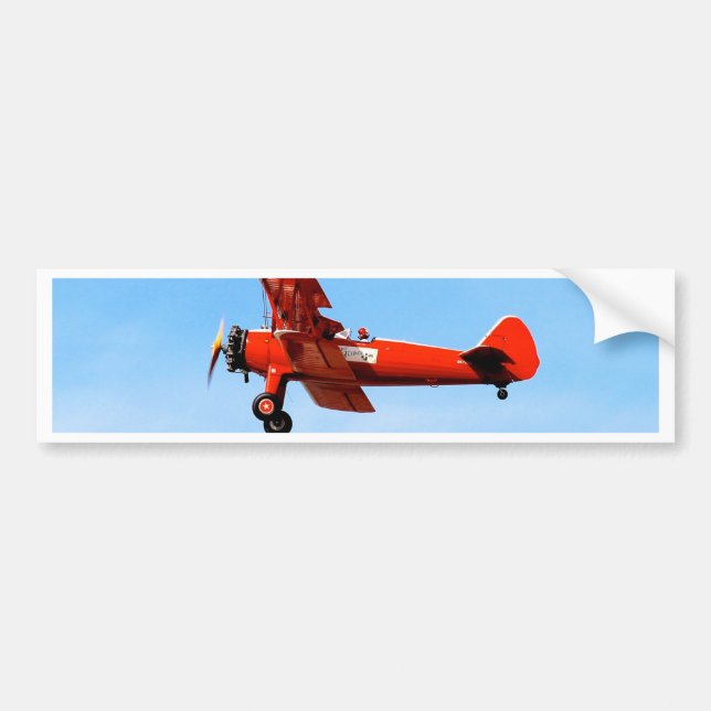 Adesivo Para Carro Red Baron Bi Plane (Frente)