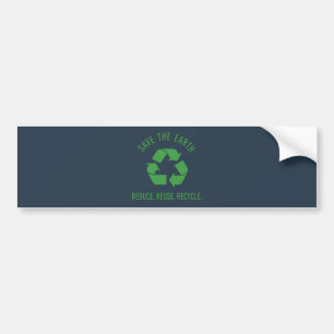 Adesivo Para Carro reduzir o reciclar de reutilização
