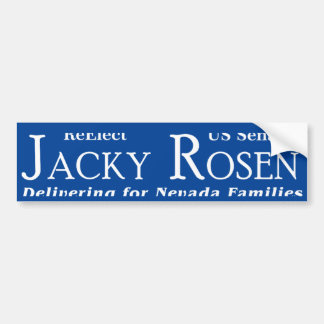 Adesivo Para Carro ReElect Jacky Rosen Senado dos EUA Nevada