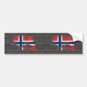 Adesivo Para Carro Refrigere o design norueguês da bandeira