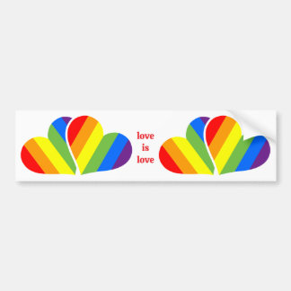 Adesivo Para Carro Regenbogen Herzen Auto Aufkleber LGBTQ