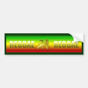 Adesivo Para Carro Reggae Reggae Bumper Sticker
