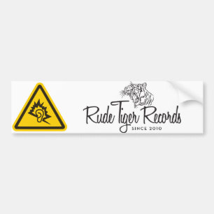 Adesivo Para Carro Registros rudes do tigre