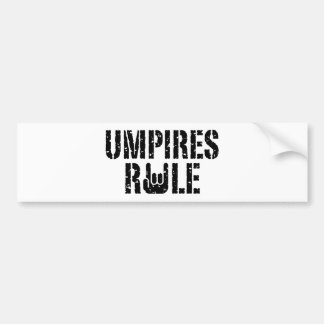 Adesivo Para Carro Regra de Umpires