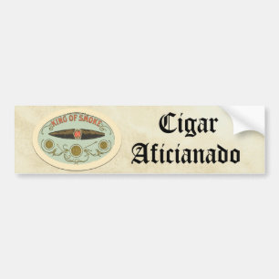 Adesivo Para Carro Rei dos amantes do charuto do fumo