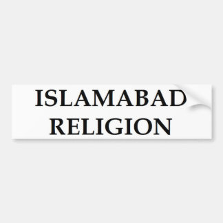 Adesivo Para Carro Religião de Islamabad
