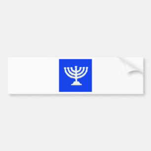 Adesivo Para Carro religião Israel do menorah do yarmulke do castiç