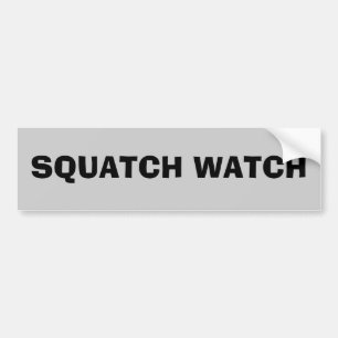 Adesivo Para Carro Relógio de Squatch