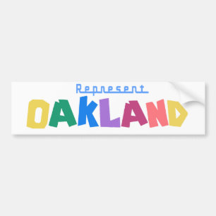 Adesivo Para Carro Represente Oakland