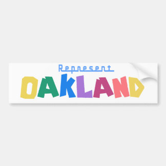 Adesivo Para Carro Represente Oakland