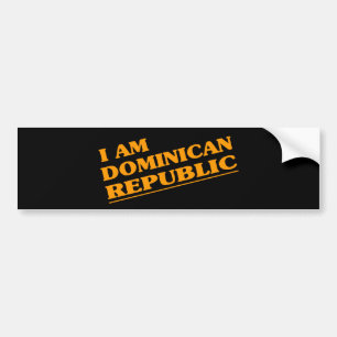 ADESIVO PARA CARRO REPÚBLICA DOMINICANA