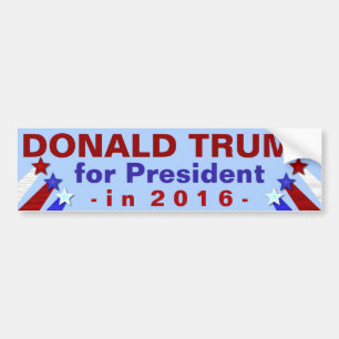 Adesivo Para Carro Republicano 2016 do presidente eleição de Donald