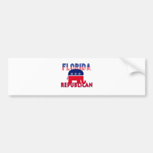 Adesivo Para Carro Republicano de Florida