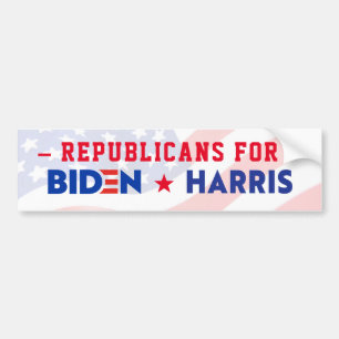 ADESIVO PARA CARRO REPUBLICANOS DE JOE BIDEN E KAMALA HARRIS 2020