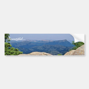 Adesivo Para Carro Reserva natural do nacional das montanhas de