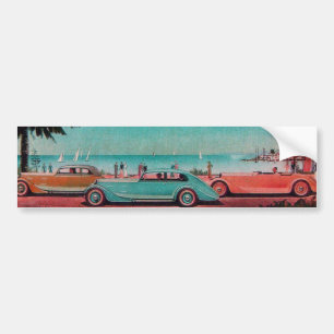 Adesivo Para Carro RETRO CARS - Automóvel de reparação automática