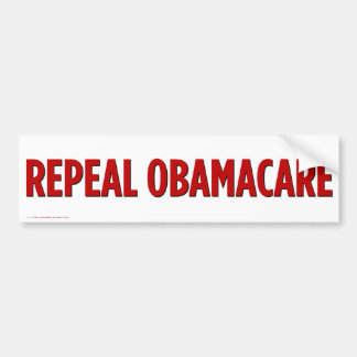 Adesivo Para Carro Revogação Obamacare