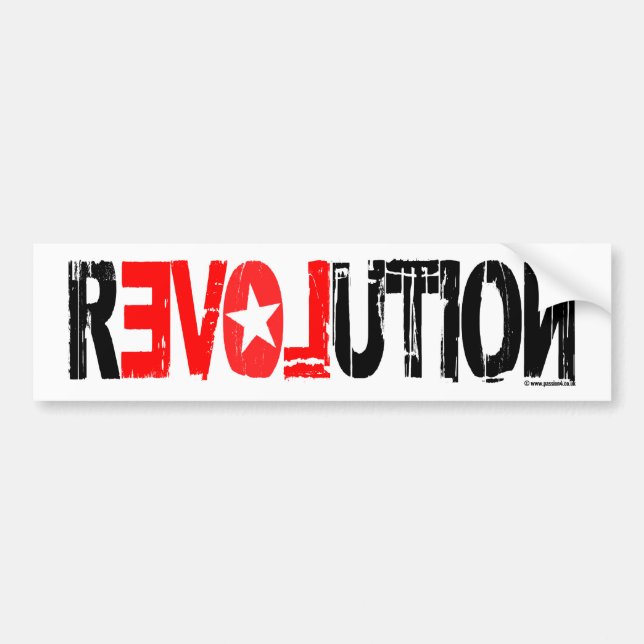 Adesivo Para Carro revolução (Frente)