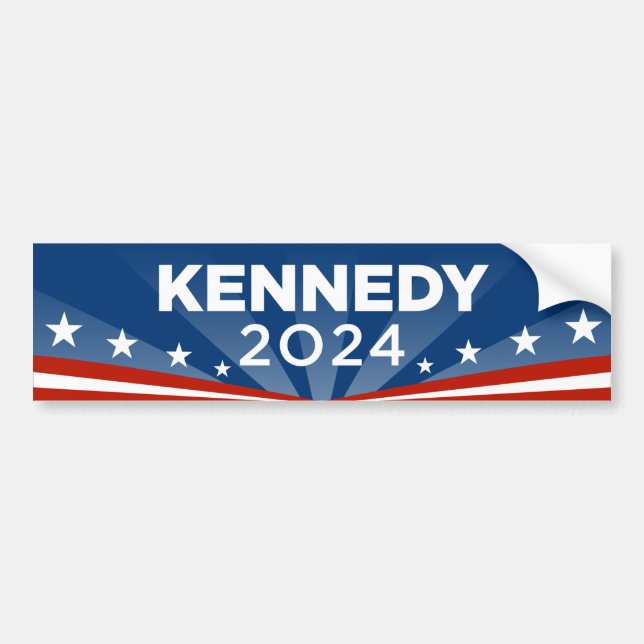 Adesivo Para Carro RFK Jr Robert Kennedy Jr 2024 (Frente)
