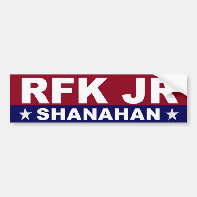 ADESIVO PARA CARRO RFK JR SHANAHAN (Frente)