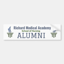 Adesivo Para Carro Richard Medical Academy Alumni Bumper Sticker