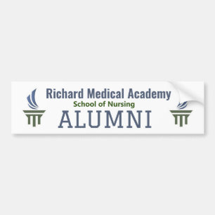 Adesivo Para Carro Richard Medical Academy Alumni Bumper Sticker
