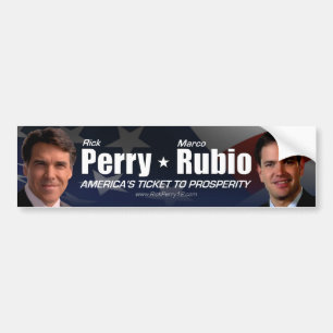 Adesivo Para Carro Rick Perry - Marco Rubio