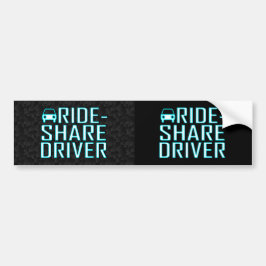 Adesivo Para Carro Rideshare Decal de Rideshare de Drivers de Uber Dr