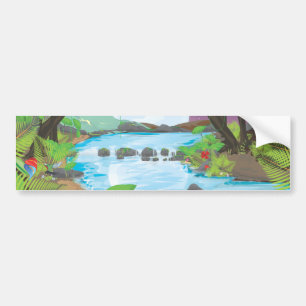 Adesivo Para Carro Rio RainForest
