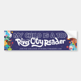 Adesivo Para Carro River City Readers Bumper Sticker