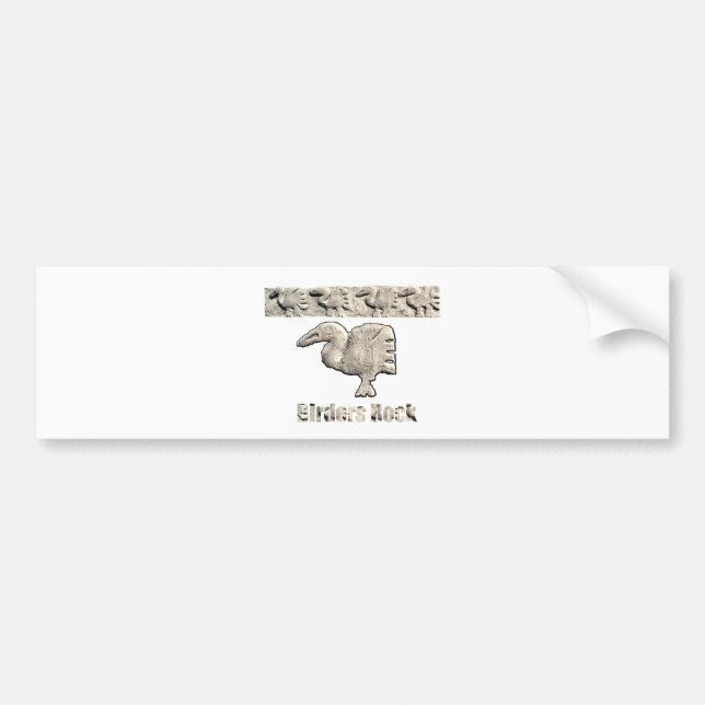 Adesivo Para Carro Rocha dos Birders (Frente)