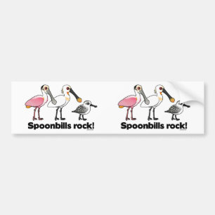 Adesivo Para Carro Rocha dos Spoonbills!