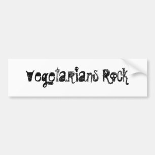 Adesivo Para Carro Rocha dos vegetarianos