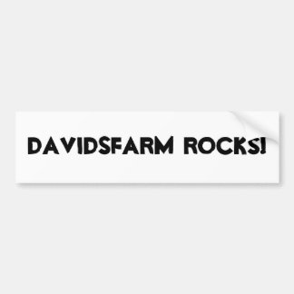 Adesivo Para Carro ROCHAS DE DAVIDSFARM! Autocolante no vidro