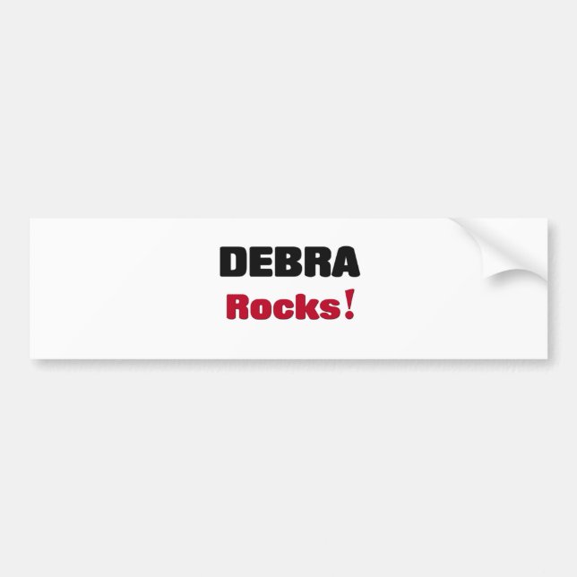 Adesivo Para Carro Rochas de Debra (Frente)