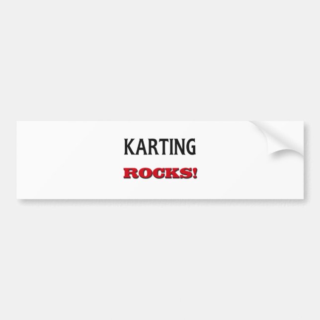 Adesivo Para Carro Rochas de Karting (Frente)