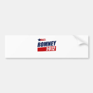 ADESIVO PARA CARRO ROMNEY 2012