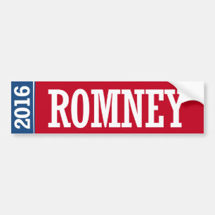 ADESIVO PARA CARRO ROMNEY 2016