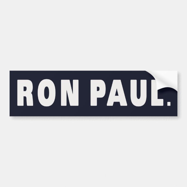 ADESIVO PARA CARRO RON PAUL (Frente)