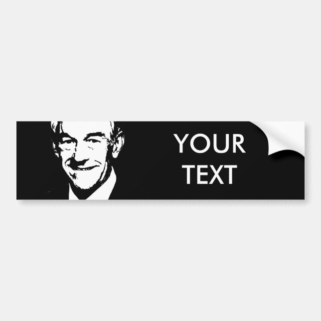 Adesivo Para Carro Ron Paul (Frente)
