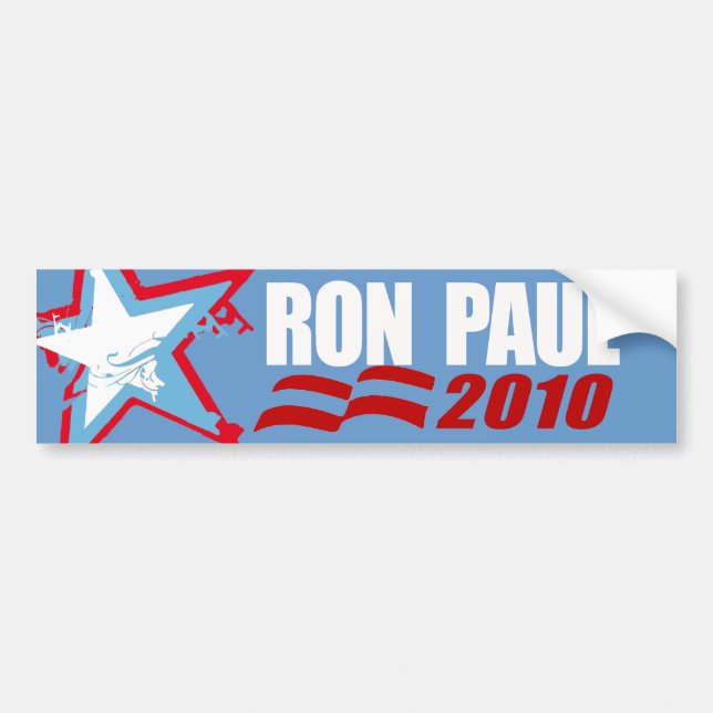 Adesivo Para Carro Ron Paul 2012 (Frente)