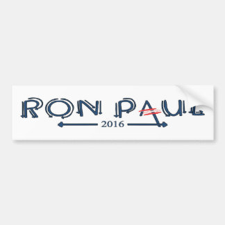Adesivo Para Carro Ron Paul 2016 - Autocolante no vidro traseiro