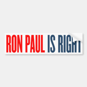 Adesivo Para Carro Ron Paul é autocolante no vidro traseiro adequado