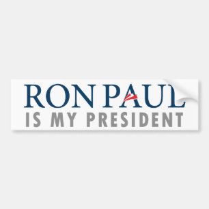 Adesivo Para Carro Ron Paul é meu presidente autocolante no vidro