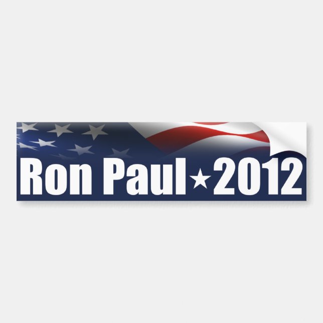 Adesivo Para Carro Ron Paul para o presidente (Frente)