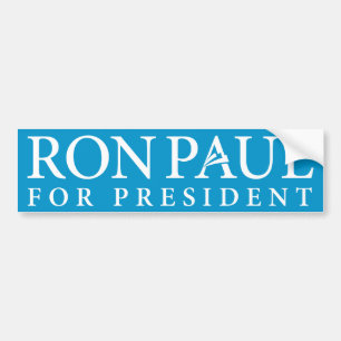 Adesivo Para Carro Ron Paul para o presidente autocolante no vidro